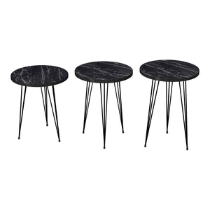Satztisch Ry 3er Set in versch. Farben [en.casa]