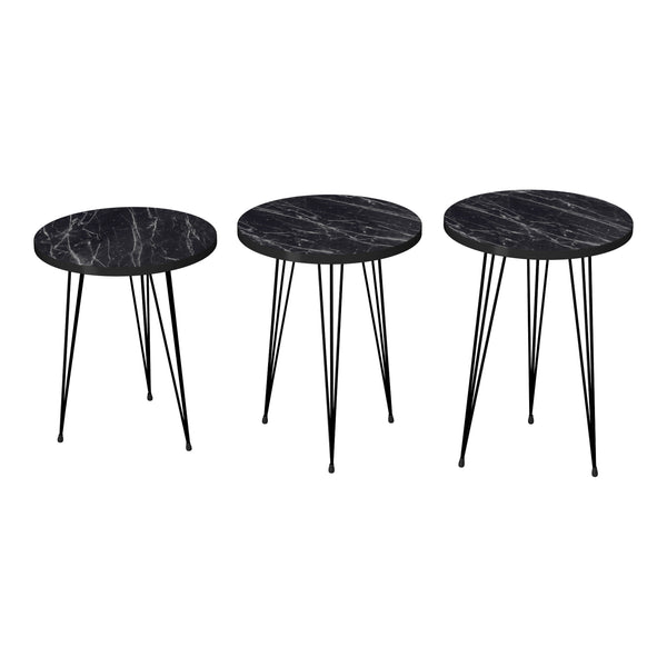 Satztisch Ry 3er Set in versch. Farben [en.casa]