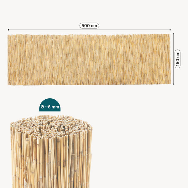 Schilfzaun Abbateggio [casa.pro]