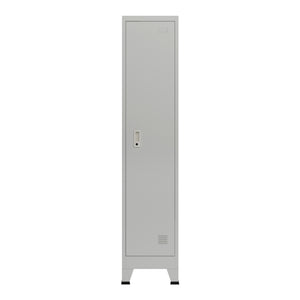 Casier métallique Joroinen acier 180 x 38 x 45 cm gris [en.casa]