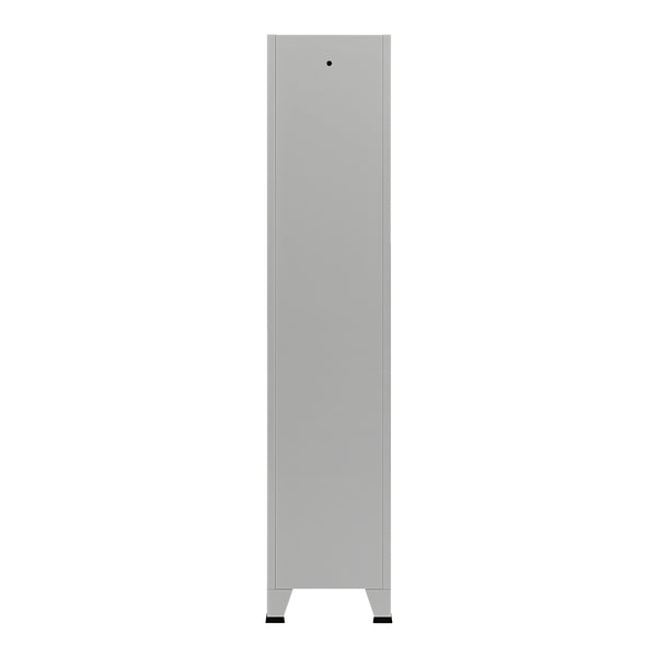 Casier métallique Joroinen acier 180 x 38 x 45 cm gris [en.casa]