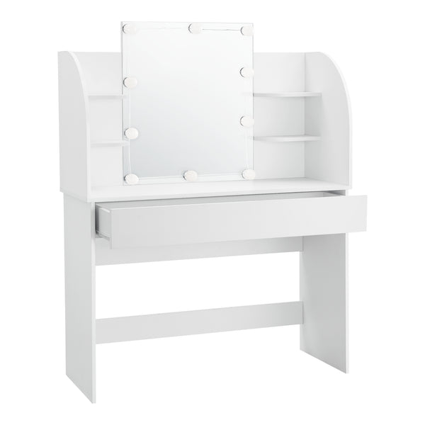 Coiffeuse - Table de maquillage Köla à 10 LED [en.casa]