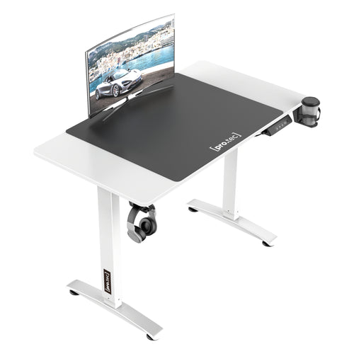 Höhenverstellbarer Tisch Visalia elektrisch 110x60cm in versch. Farben [pro.tec]