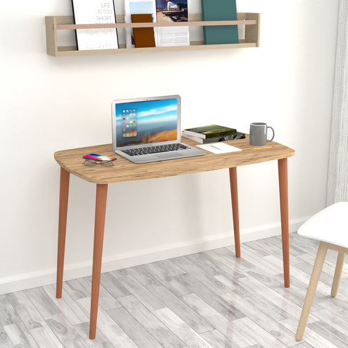Tavolo 'Kongsberg' Scrivania - Tavolo da Sala Pranzo con Piano Retangolare - 105 cm - Vari Colori [en.casa] 