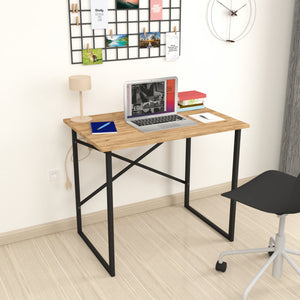 Bureau Tjeldsund 74x90x60 cm en différentes couleurs [en.casa] - premiumXL