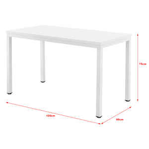 Bureau Réglable en Hauteur Odense 75 x 120 x 60 cm [en.casa]