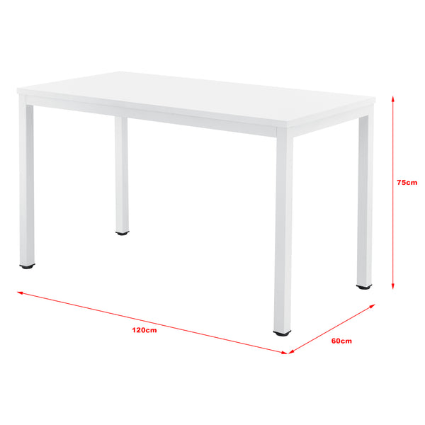 Bureau Réglable en Hauteur Odense 75 x 120 x 60 cm [en.casa]