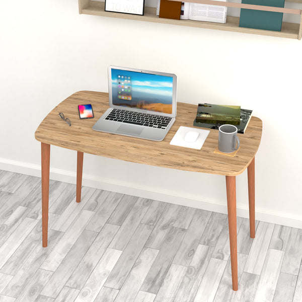 Tavolo 'Kongsberg' Scrivania - Tavolo da Sala Pranzo con Piano Retangolare - 105 cm - Vari Colori [en.casa] 