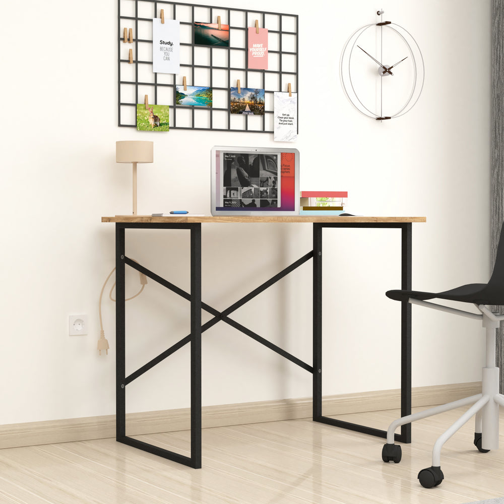 Scrivania Tjeldsund 74x90x60 cm in diversi colori [en.casa] - premiumXL