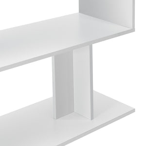 Scrivania Angolare Arendal a L con Scaffale Ruotabile 77x120x50 cm [en.casa]