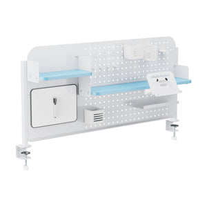 Organiseur de bureau Sauda acier 114 x 68 cm [en.casa]