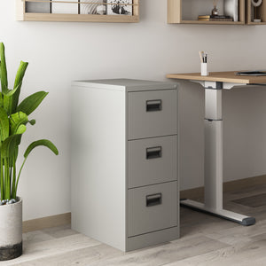 Commode à tiroirs Rääkkylä 103x45x62cm acier [en.casa] - premiumXL