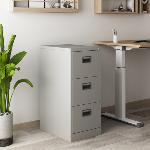 Commode à tiroirs Rääkkylä 103x45x62cm acier [en.casa] - premiumXL