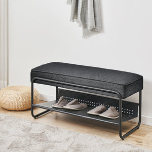 Banc à chaussures Lillehammer 90 x 37 x 42 cm [en.casa]