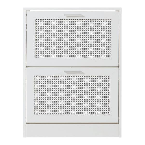 Meuble à chaussures Vesilahti blanc [en.casa]