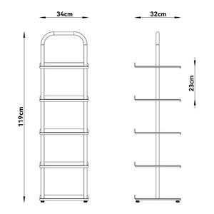 Schuhregal Poytya [en.casa]