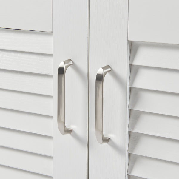 Meuble à chaussures Løten 62 x 63 x 36 cm blanc [en.casa]