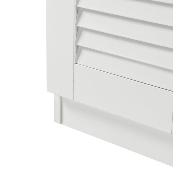 Meuble à chaussures Løten 62 x 63 x 36 cm blanc [en.casa]