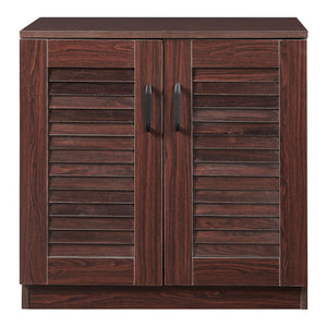 Schuhschrank Løten 63x36x62 cm Wenge [en.casa]