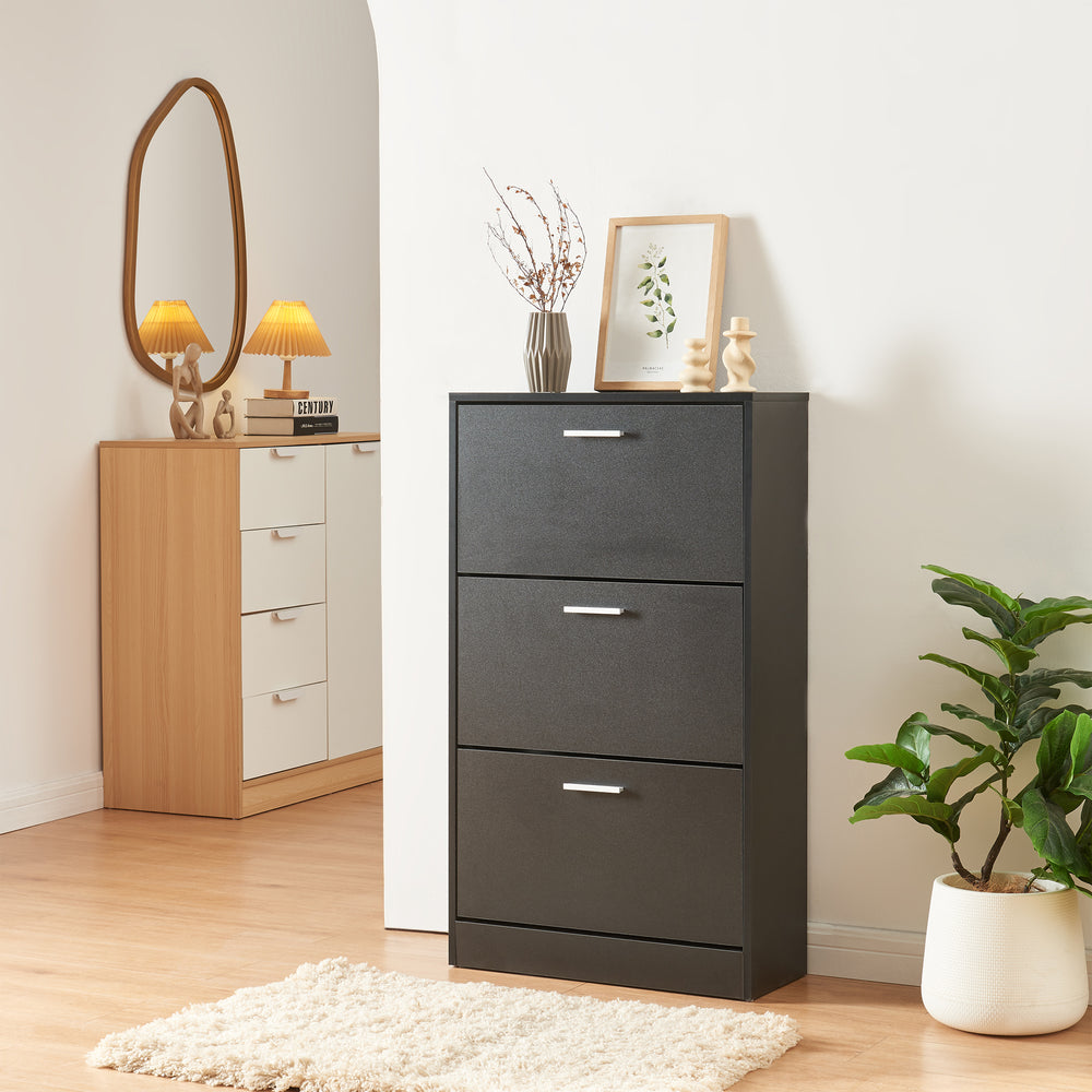 Schuhschrank Sykkylven [en.casa] - premiumXL