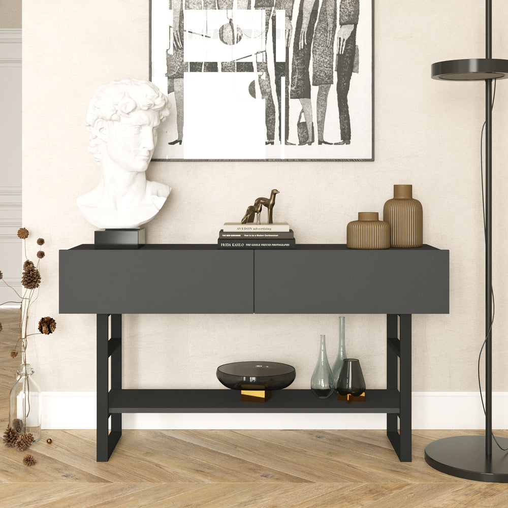 Consolle Lappeenranta 139x43x76cm in diversi colori [en.casa] - premiumXL