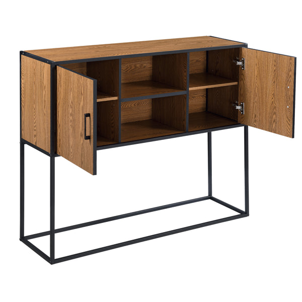 Sideboard Motala mit Ablage und Schranktüren versch.Farben [en.casa]