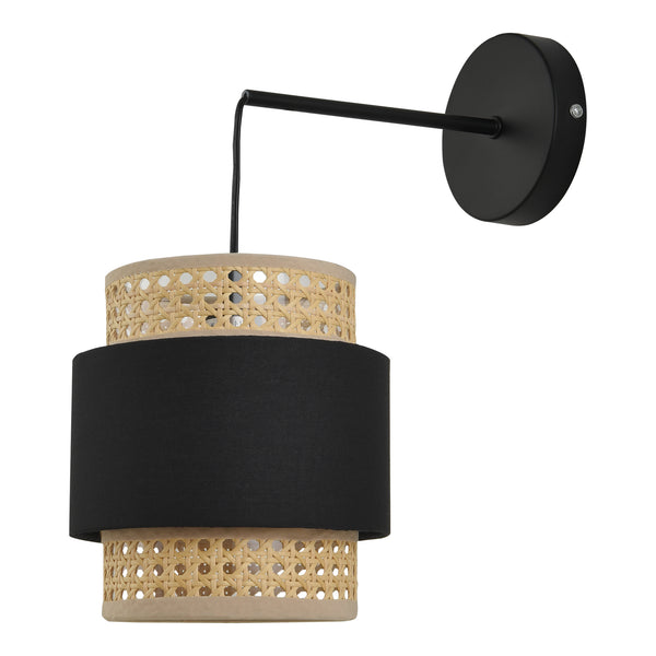 Applique murale Southampton E14 noir beige lux.pro
