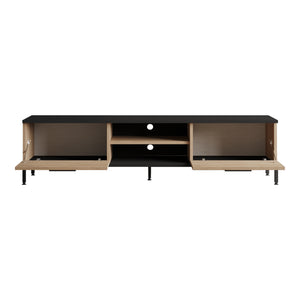 Meuble TV Lempäälä à 2 portes 39 x 160 x 35 cm [en.casa]