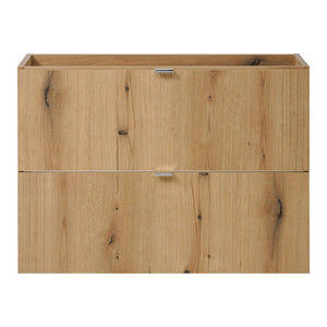 Meuble sous lavabo avec lavabo Newport 80 x 71 x 40 cm aspect chêne [en.casa]