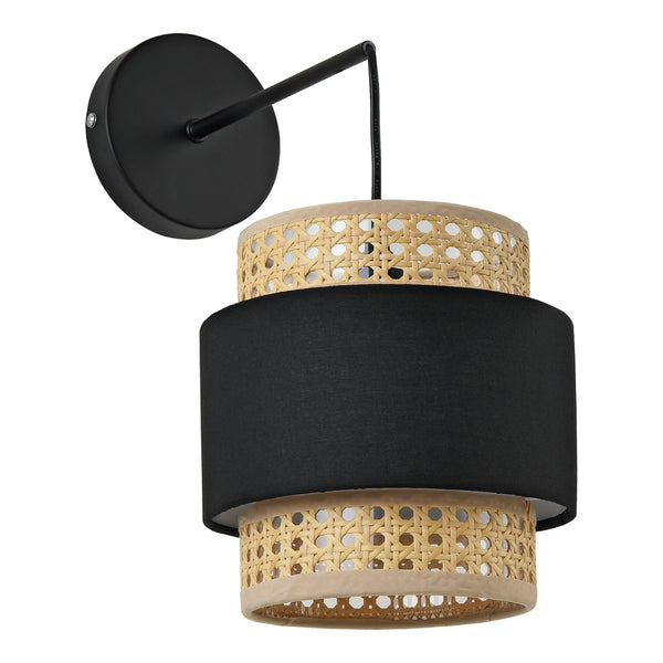 Applique murale Southampton E14 noir beige lux.pro