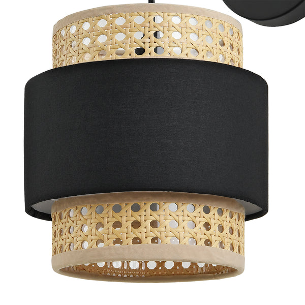 Applique murale Southampton E14 noir beige lux.pro