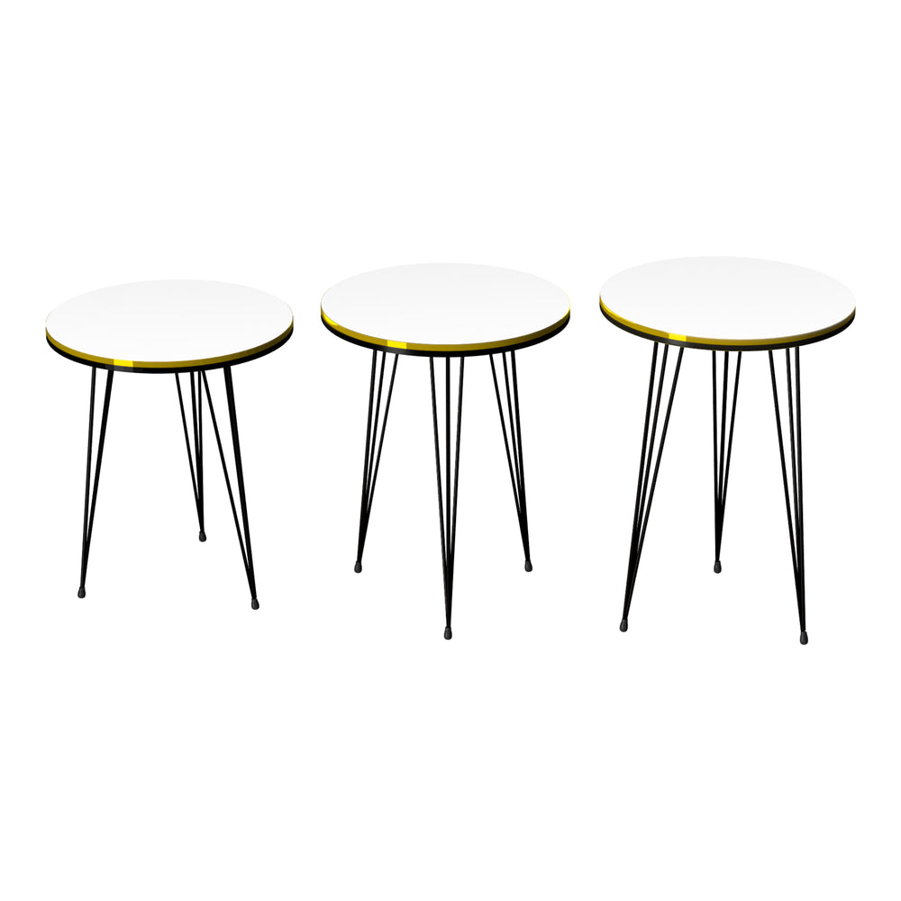 Set di tavolini Ry 3 pezzi in diversi colori [en.casa] - premiumXL