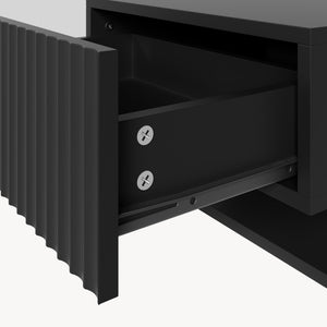 Set di 2 Comodini Sospesi Nand Mobili Notte da Parete con Cassetto [en.casa]