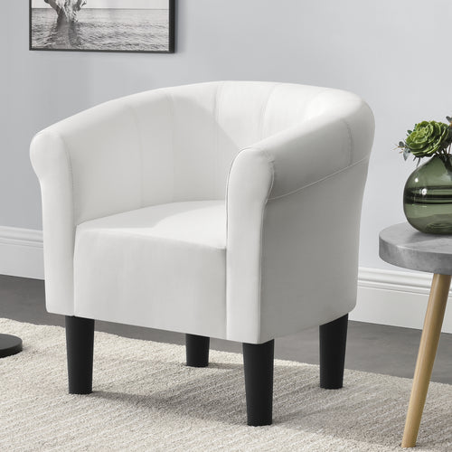 Poltrona Jelgava 70x70x58 cm in diversi colori e varianti [en.casa] - premiumXL
