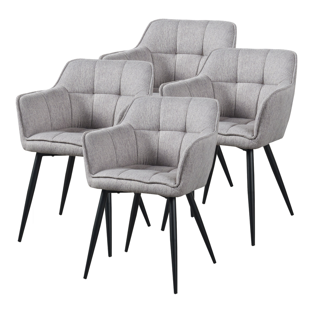 Lot de chaises de salle à manger Birmingham 81 x 57 x 53 cm [en.casa]