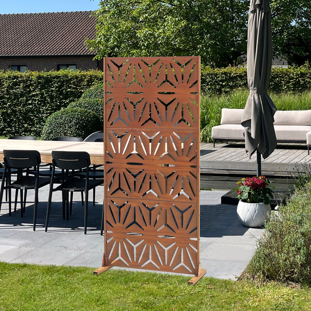 Paravent Kilsturd acier corten rouille casa.pro