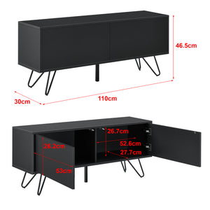 Sideboard Bollebygd 46,5x110x30cm in verschiedenen Farben en.casa