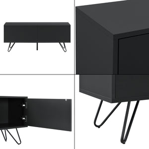 Sideboard Bollebygd 46,5x110x30cm in verschiedenen Farben en.casa