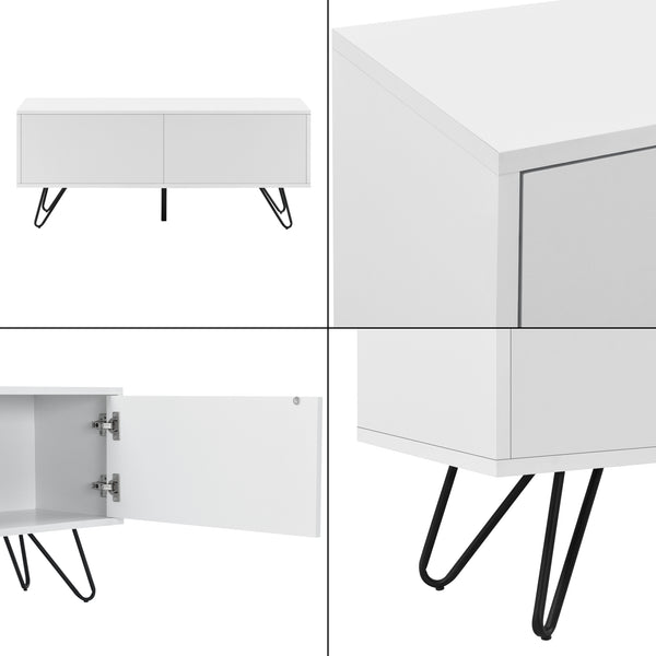 Sideboard Bollebygd 46,5x110x30cm in verschiedenen Farben en.casa