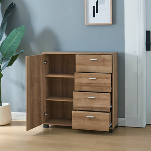 Sideboard Döbritz 84x80x28 cm [en.casa]