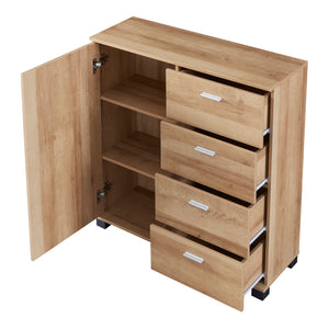 Sideboard Döbritz 84x80x28 cm [en.casa]