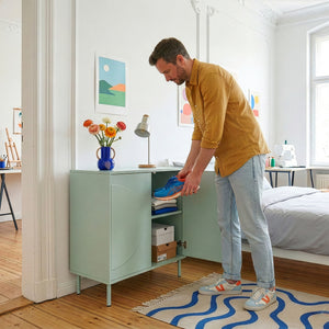 Credenza Holea Comò a 2 Ante 75 x 70 x 34 cm - Vari Colori [en.casa]