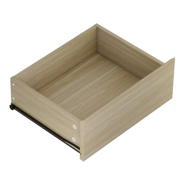 Credenza Bassa Kistiandi a 2 Ante e 3 Cassetti 77 x 120 x 40 cm [en.casa]