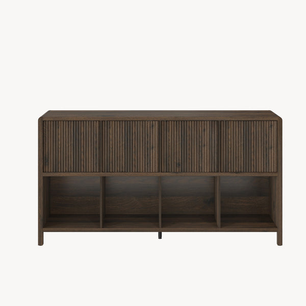 Sideboard Lukkodso mit Türen und Fächern [en.casa]