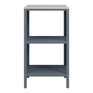 Outdoor Standregal Bolognano 92x50x50 cm [casa.pro]