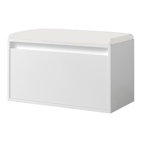 Banc à Chaussures Degerfors avec Tiroir 80x39x45 cm différentes couleurs [en.casa]