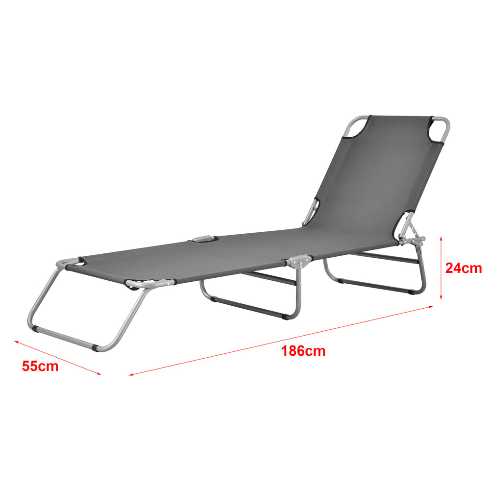 Chaise longue Carcao 186x55x24 cm [casa.pro] - premiumXL