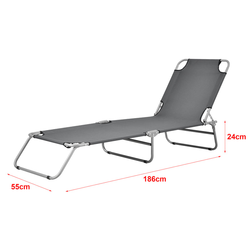 Croquis coté Transat Carcao inclinable [casa.pro]