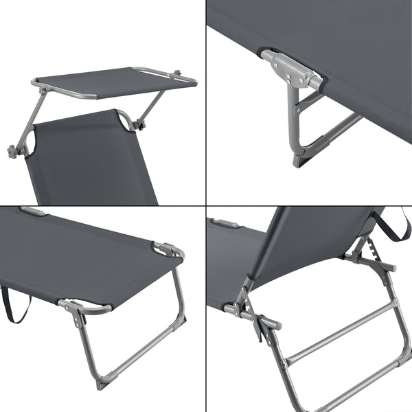 Transat avec pare-soleil Getaria [en.casa]