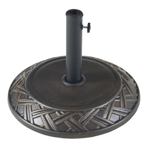 Pied de parasol Bisegna avec adaptateurs 34 39 49 55 mm casa.pro